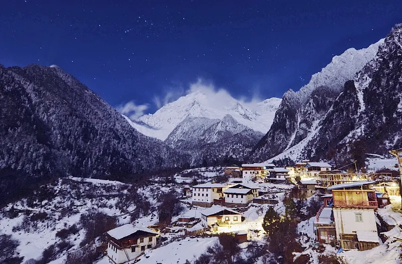 香格里拉冬景
